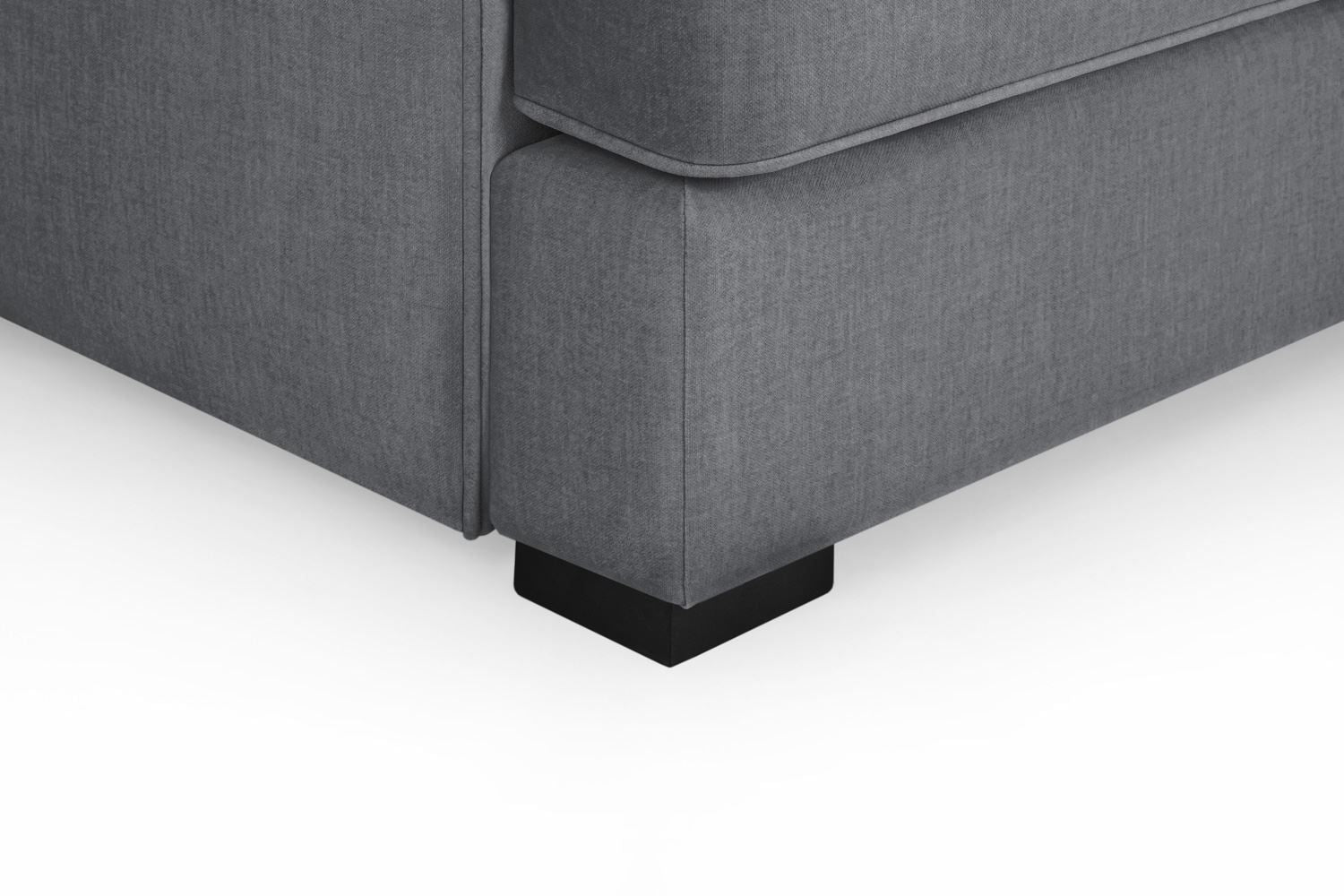 Grey Fabric Large Universal Corner Sofa