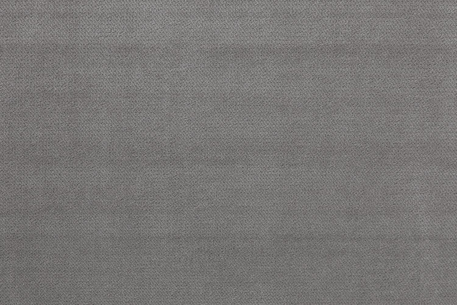 Grey Velvet Fabric Upholstery Armchair