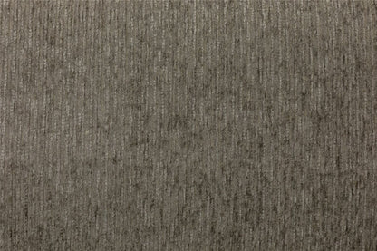 Mocha Grey Chenille Fabric Square Footstool