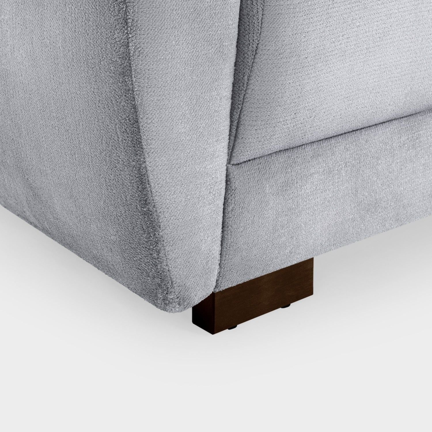 Grey Chenille Fabric 3 Seater Large Convertible Sofabed