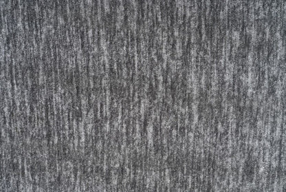 Charcoal Fabric Right Hand Facing Corner Sofa Chrome Feet