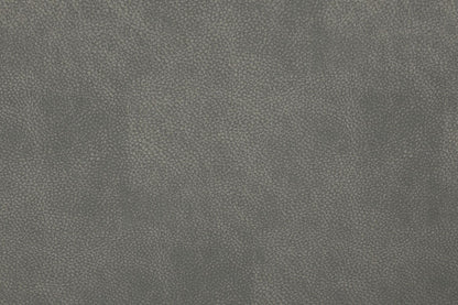 Grey Leather Effect 3 Seater Manual Recliner Sofa