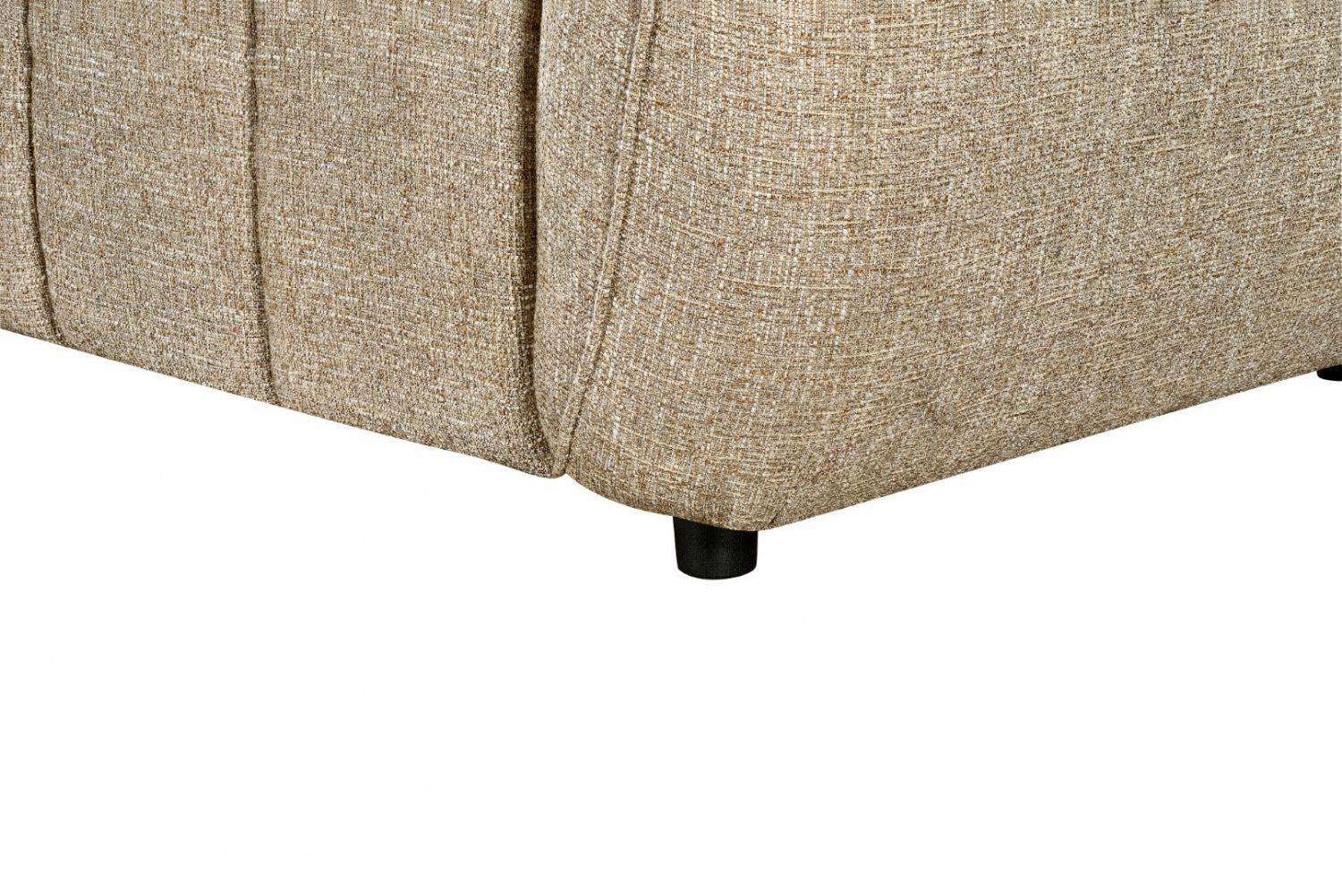 Mocha Fabric Electric Recliner Corner Sofa Left Hand Facing