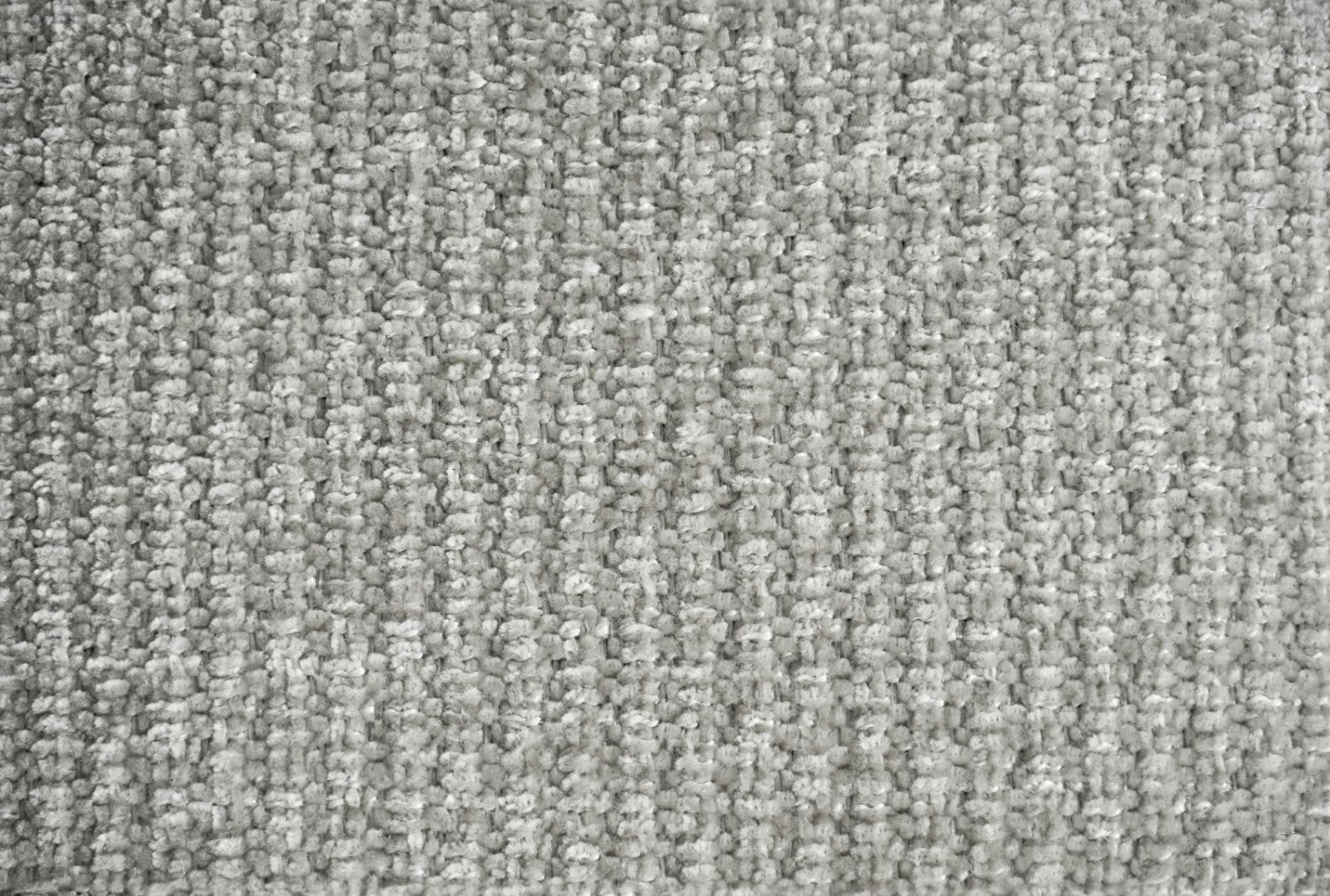 Grey Fabric Channel Tufted Design 3 Seater Sofa