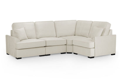 Beige Fabric Universal Standard BackCorner Sofa